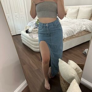 SHEIN Blue Denim Jeans